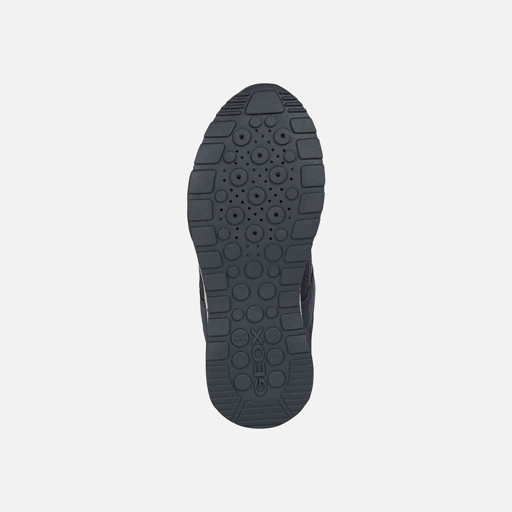 Geox Erkek Çocuk Spor Ayakkabı Lacivert - Alfier - JDF-894127